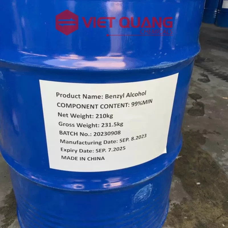 Benzyl Alcohol – Dung môi linh hoạt và chất bảo quản hiệu quả
