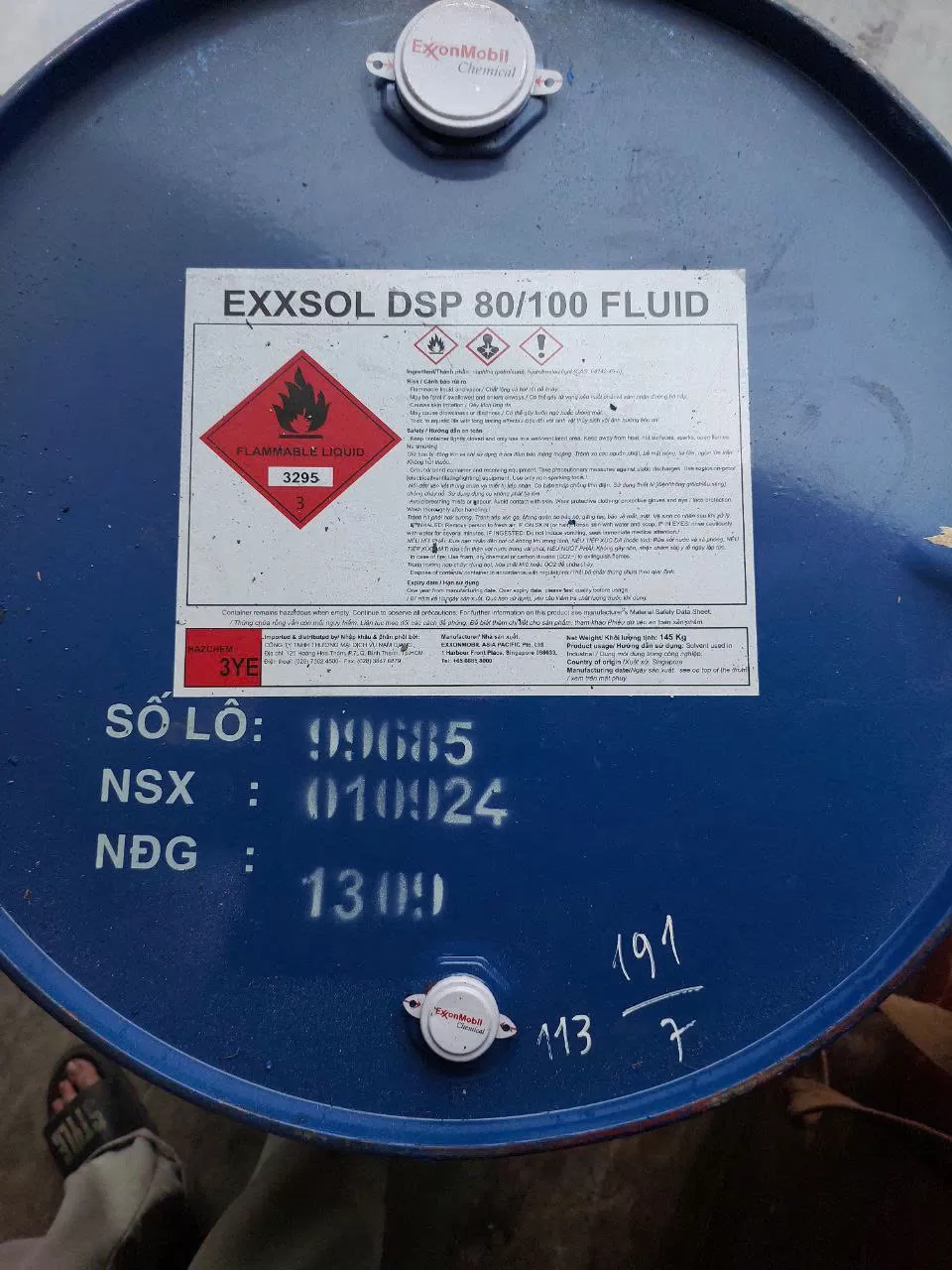 Dung môi DSP 80/100, Solvent DSP 80/100, Dầu khoáng DSP, Hydrocarbon nhẹ, Chất tẩy rửa công nghiệp,