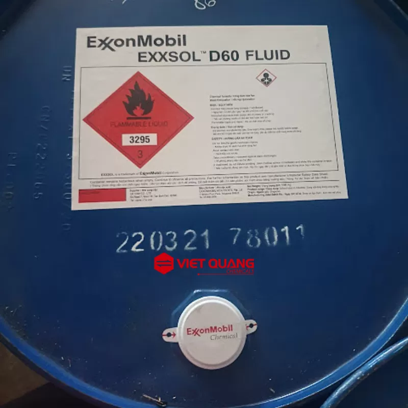 Dung môi Exxsol D60 – Dung môi isoparaffin