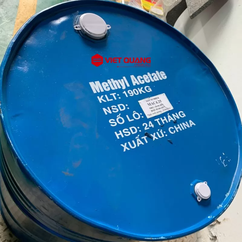 Dung môi Methyl Acetate, MA, CH₃COOCH₃
