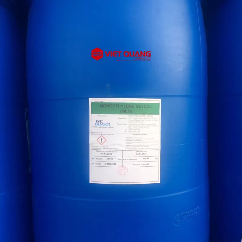 Dung môi Monoethylene Glycol, MEG, C2H6O2