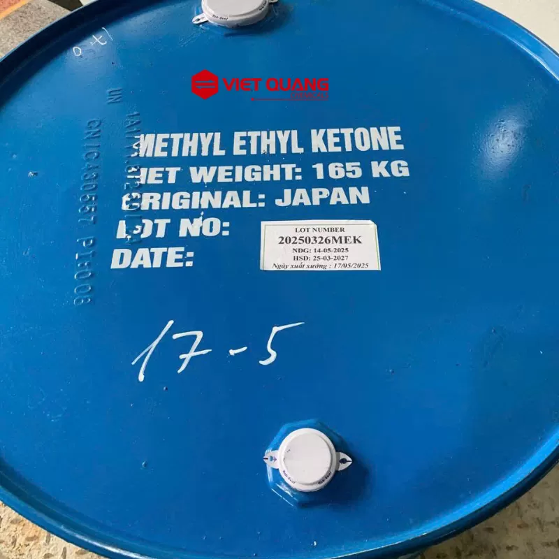 Dung môi công nghiệp MEK -  Methyl ethyl ketone, C₄H₈O, 99%