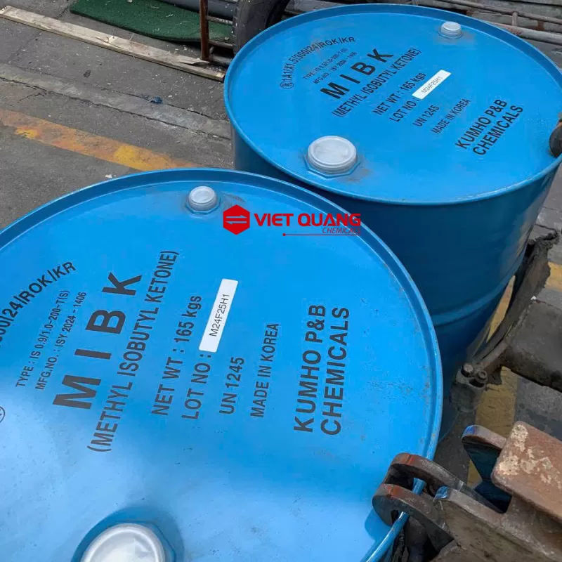 Dung môi công nghiệp MIBK – Methyl Isobutyl Ketone 99.9%, xuất xứ Hàn Quốc / Nhật Bản