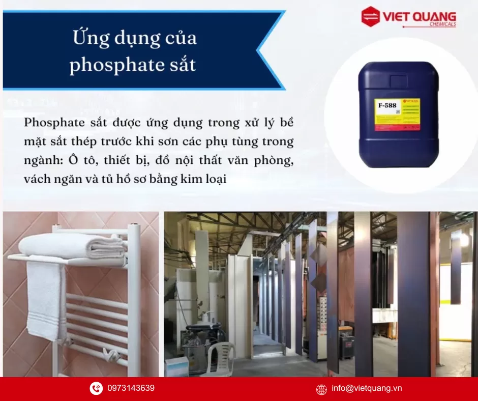 phosphate sắt, chống ăn mòn, F-588