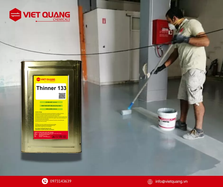 Thinner pha sơn epoxy 2 thành phần, Thinner 133, pha sơn , dung môi pha