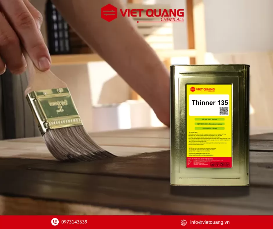 Thinner 135, pha sơn, dung môi pha sơn