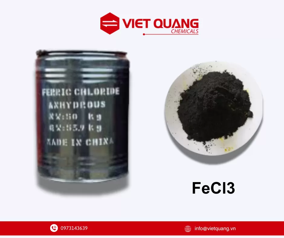 Sắt (III) Clorua, FeCl3, Hóa chất xử lý nước thải, Mua FeCl3 ở đâu