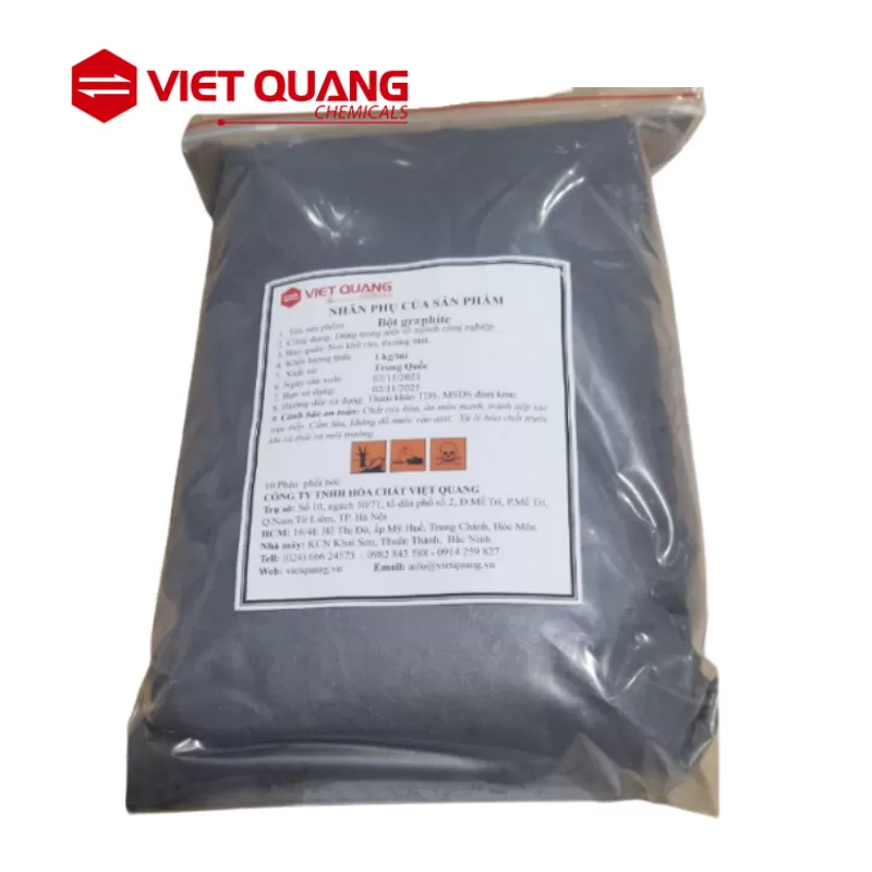 Bột Graphite – Nguyên liệu công nghiệp, bao 25kg (Trung Quốc)