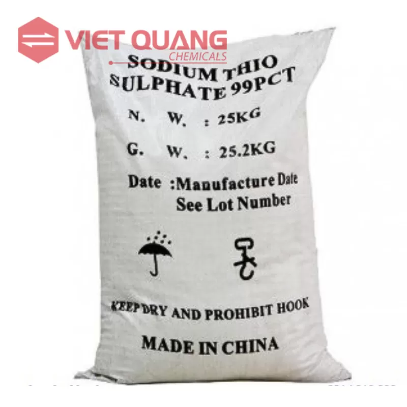 Hóa chất Sodium Thiosulphate – Na2S2O3, 25kg/bao (Trung Quốc)