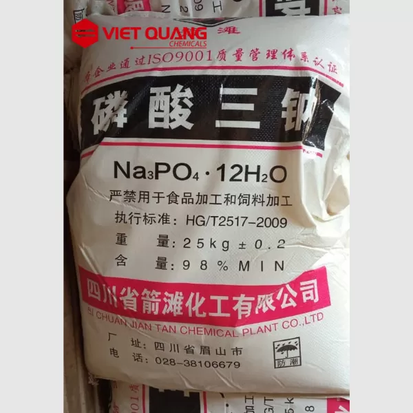 Trisodium Phosphate Dodecahydrate (Na3PO4.12H2O 98%) – Chất Tẩy Rửa Công Nghiệp | Hóa Chất Xử Lý Nước Đa Năng