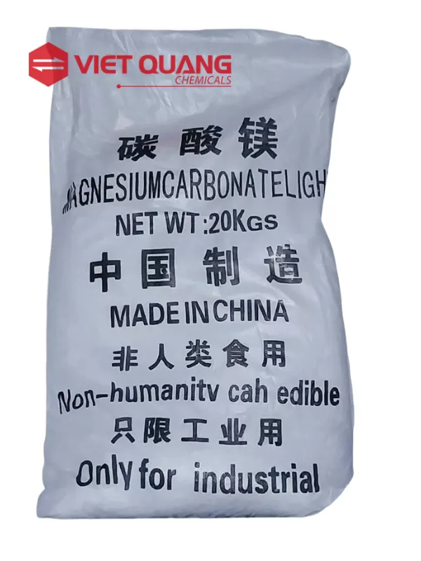 Magnesium Carbonate, Mgco3, 20kg/bao/ Trung Quốc