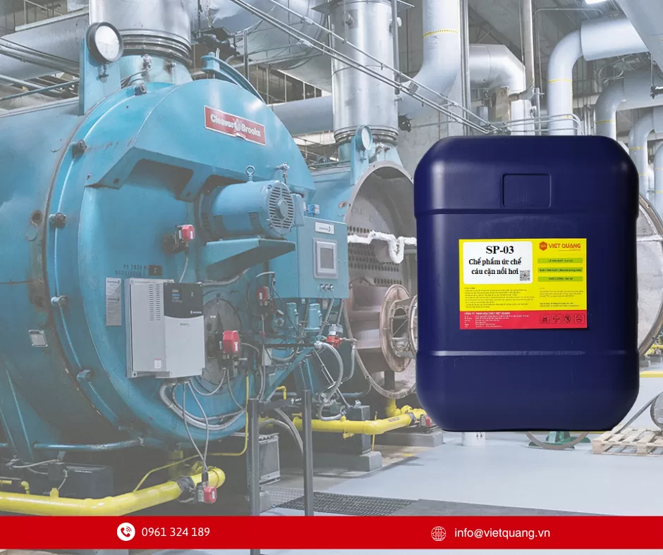 Hoá chất ức chế cáu cặn nồi hơi SP-03