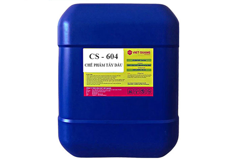 hoá chất tẩy dầu điện giải cs 604