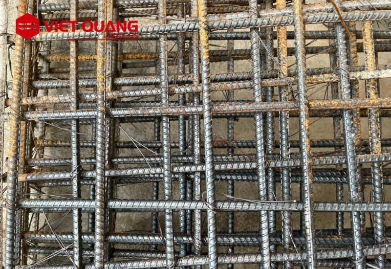 sản phẩm sau khi sử dụng biến tính gỉ sắt thép