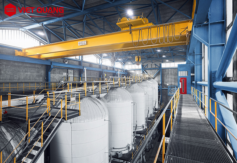 sản xuất muối công nghiệp hoá chất việt quang