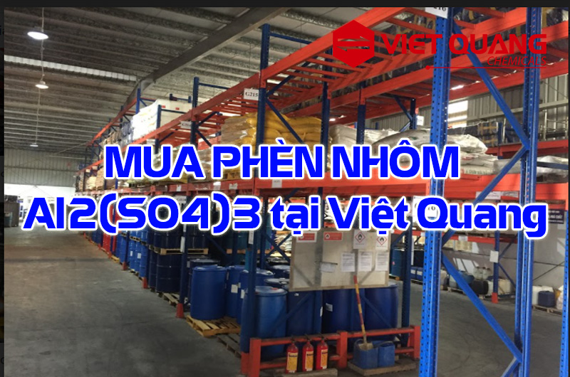 Mua phèn nhôm Al2(SO4)3 tại công ty hóa chất công nghiệp Việt Quang