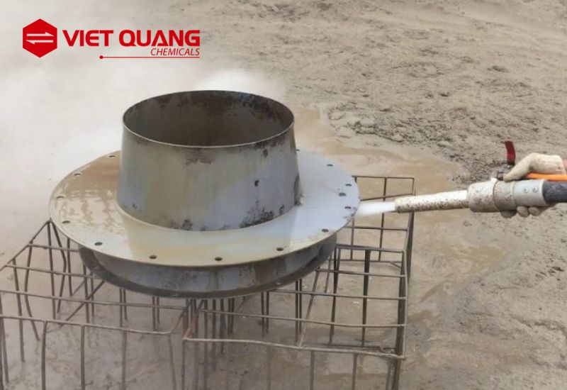 Sản phẩm phun cát trước khi sơn