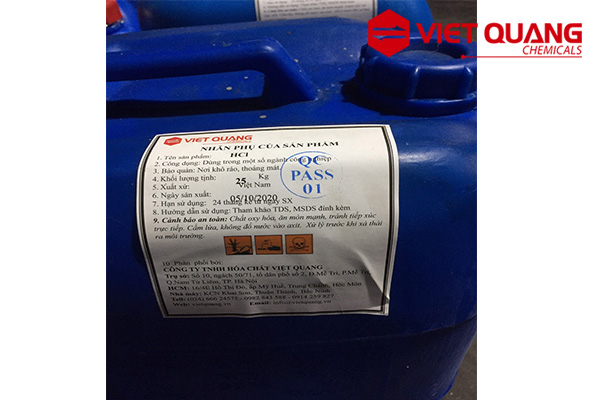Ứng dụng của Axit clohidric là gì