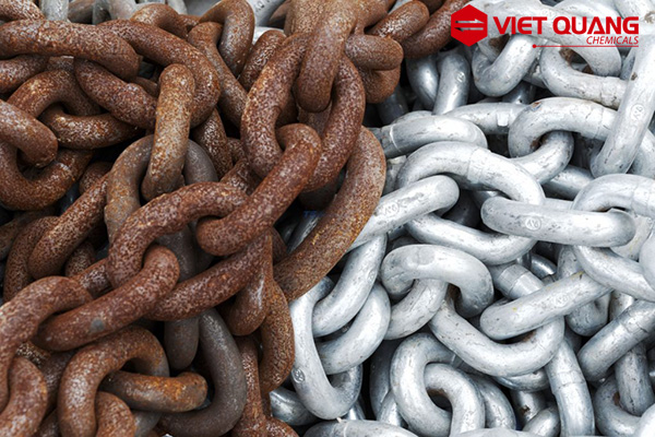 Axit Clohidric dùng để tẩy gỉ thép
