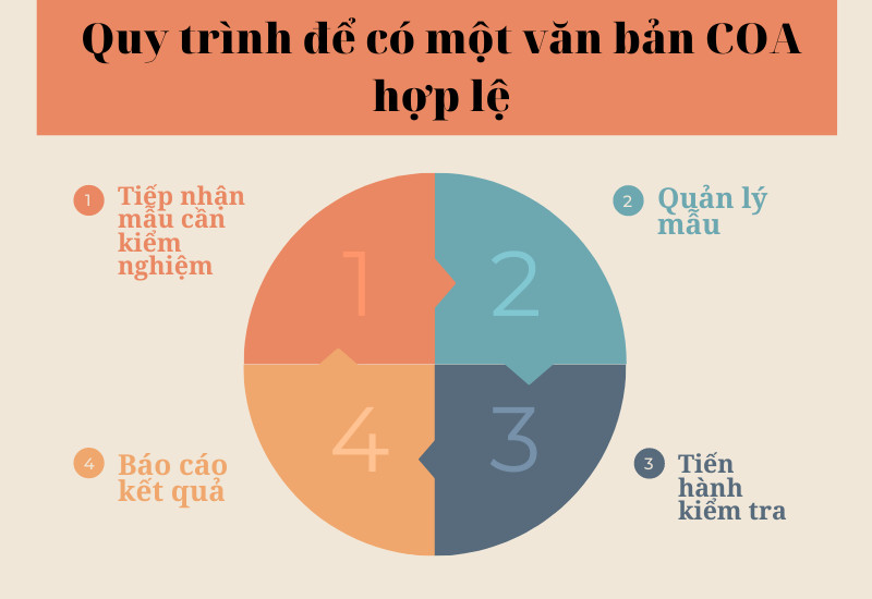 quy trình COA hóa chất việt quang