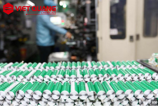 bột graphite trong sản xuất pin