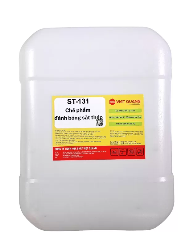 HÓA CHẤT ĐÁNH BÓNG SẮT THÉP ST-131