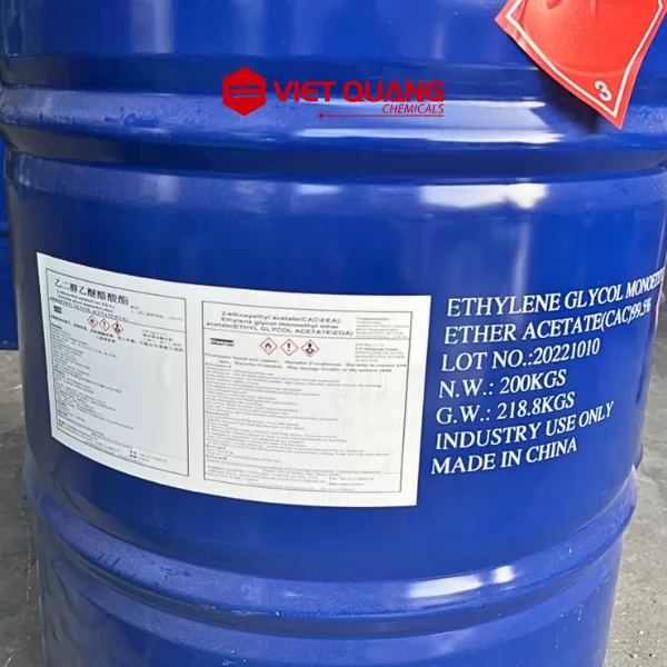 Cellosolve Acetate (CAC) – Dung môi CAC, chất hòa tan mạnh, bay hơi chậm