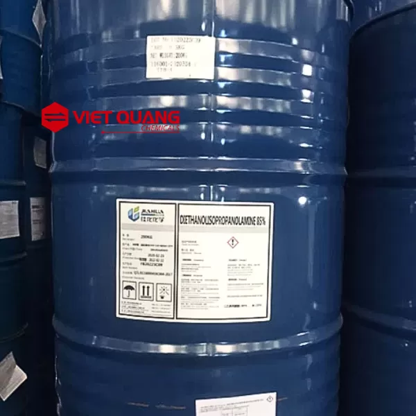 Diethanolisopropanolamine (DEIPA) 85% – 200kg/phuy