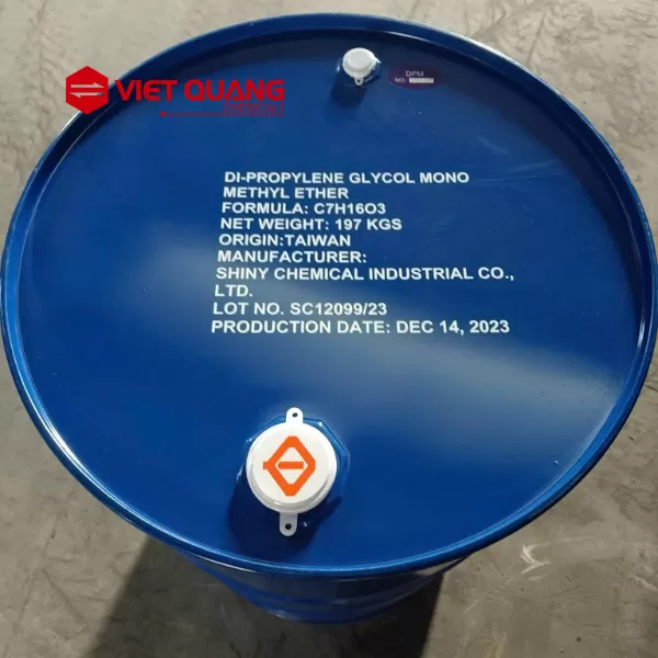 Dung môi Dipropylene Glycol Monomethyl Ether (DPM) - Đài Loan - 197kg/phuy