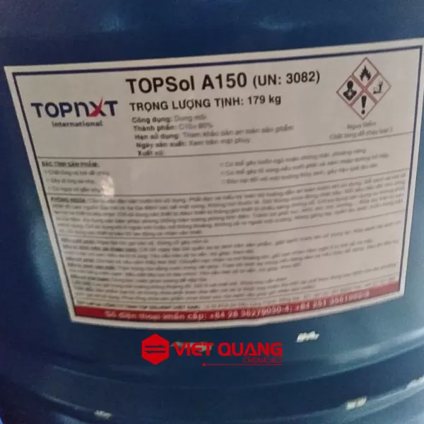 Dung môi Hydrocarbon Thơm: Solvent 100 (C9), Solvesso A150 và Solvent 150