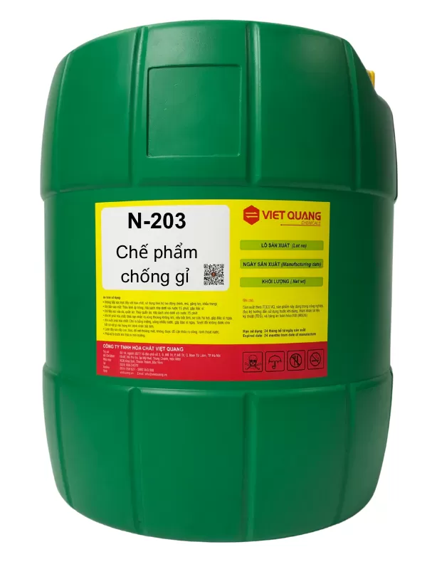CHẾ PHẨM CHỐNG GỈ TẠM THỜI N-203