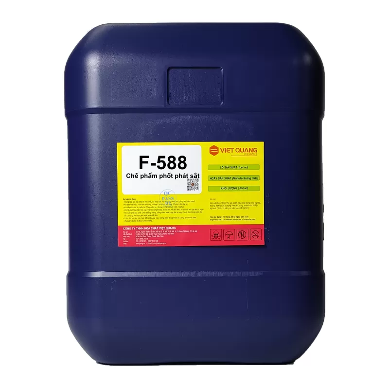 Chế phẩm phốt phát sắt, F-588, 30kg/can