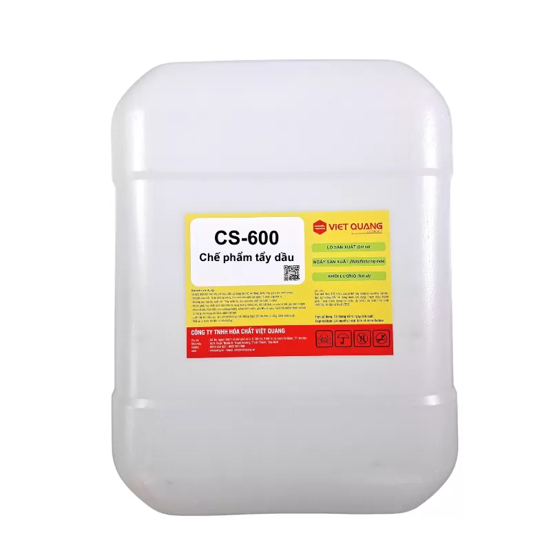 Hóa chất tẩy dầu sắt thép CS-600