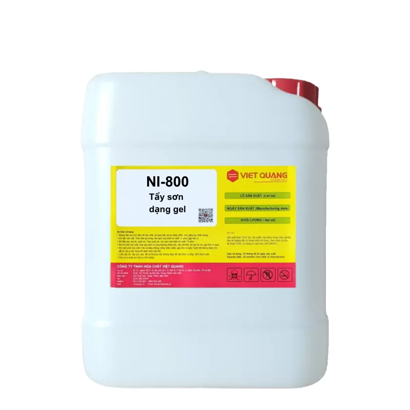 Hóa chất tẩy sơn dạng gel NI-800
