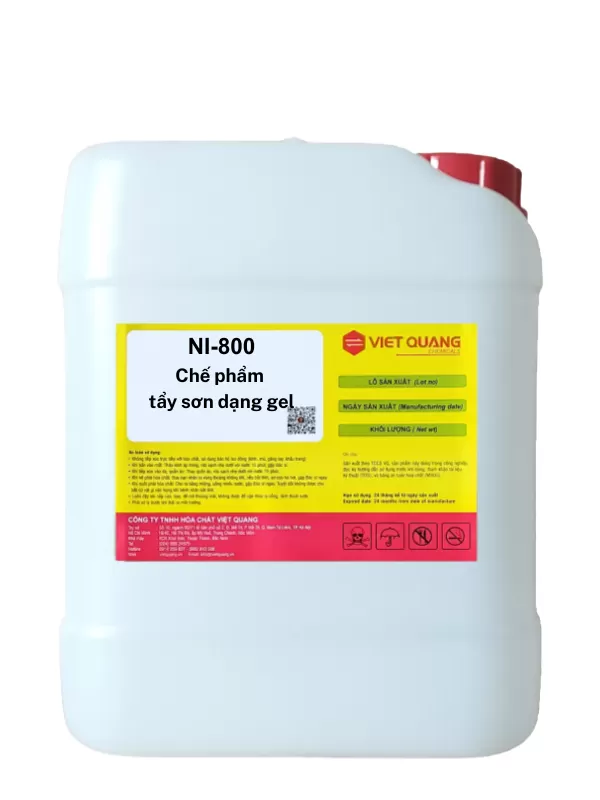 Hóa chất tẩy sơn dạng gel NI-800
