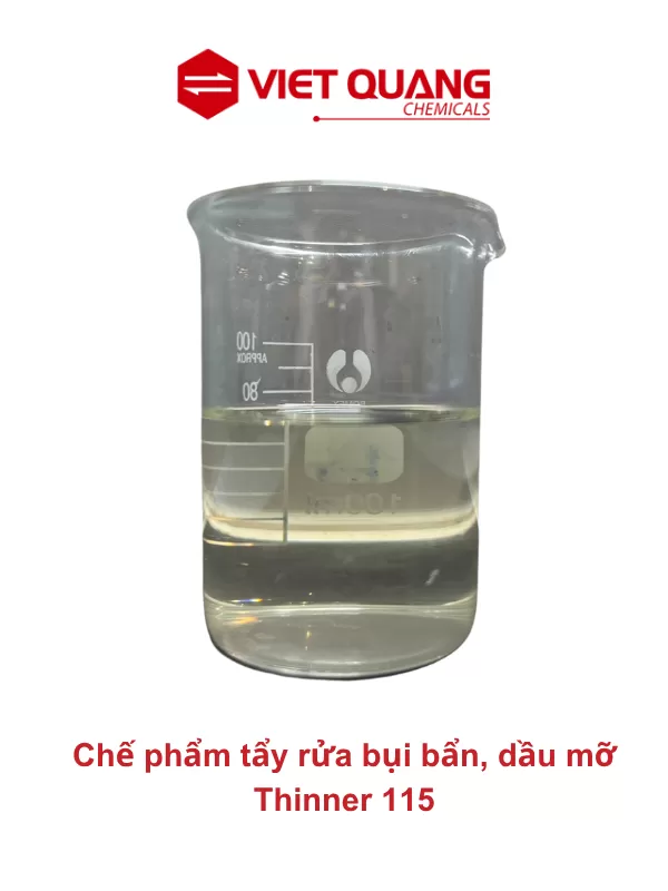 CHẾ PHẨM TẨY RỬA BỤI BẨN, DẦU MỠ THINNER 115
