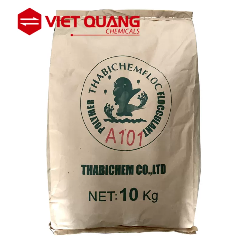Polymer Anion A101 – Polyanion | Chất Trợ Lắng Hiệu Quả, 10kg/bao