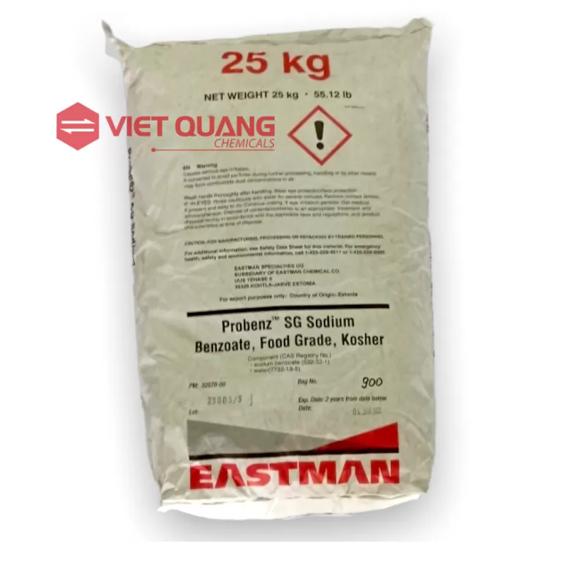 Sodium Benzoate - Chất bảo quản, phụ gia thực phẩm