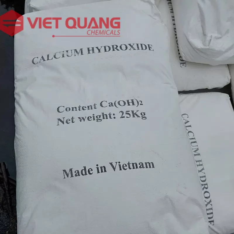 Vôi bột, Ca(OH)2, 25kg/bao, (VN)