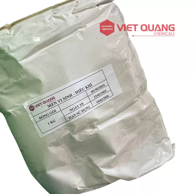 Men vi sinh hiếu khí và men vi sinh kị khí – Hóa chất xử lý nước thải, gói 1kg