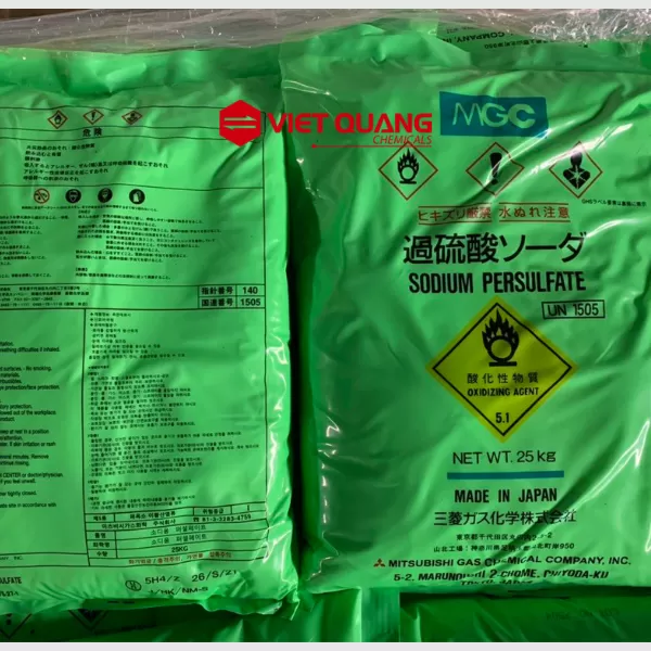 Hóa chất Sodium Persulfate – Na2S2O8, 25kg/bao (Nhật Bản)
