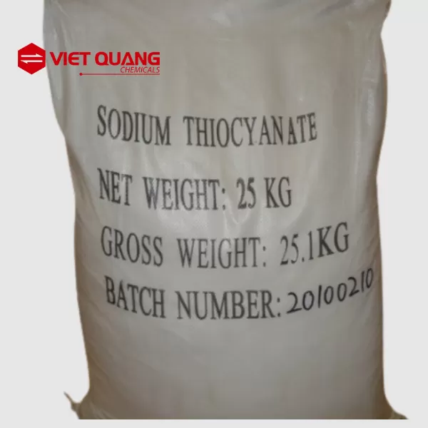 Hóa chất Natri Thioxyanat – NaSCN - 25kg/bao - Trung Quốc