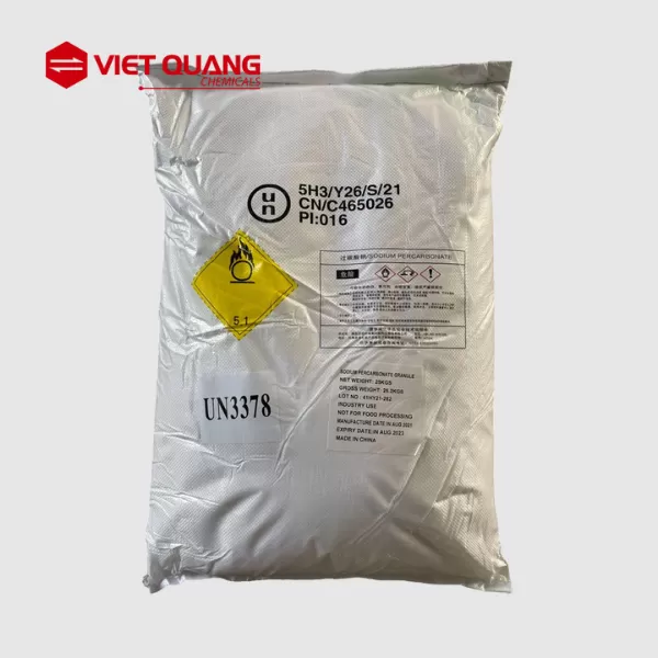 Sodium Percarbonate Coated – Bột Oxy Tẩy Trắng | Chất Tẩy Rửa Hữu Cơ Đa Năng 25kg/bao (TQ)