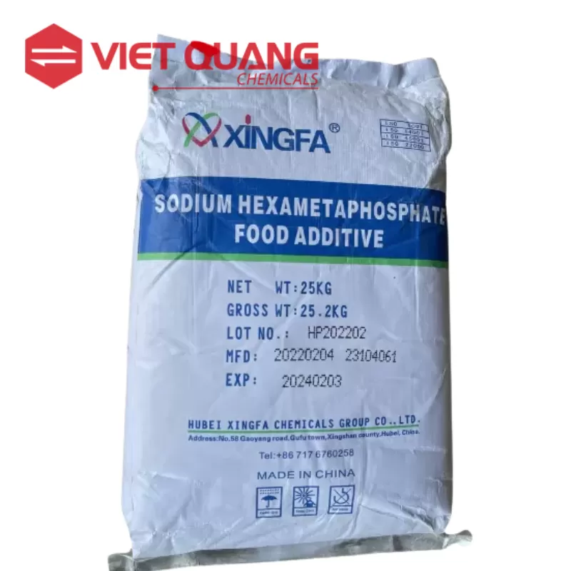Sodium Hexametaphosphate (SHMP) – Chất Làm Mềm Nước | Phụ Gia Thực Phẩm & Chất Phân Tán Công Nghiệp