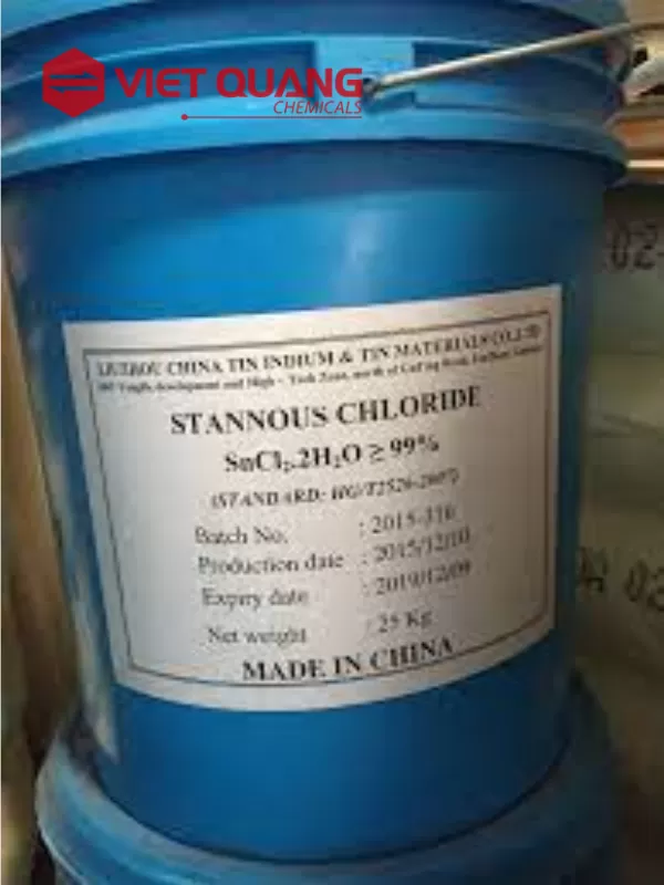 Thiếc Clorua, SnCl2.2H2O, 20kg/thùng, (Nhật Bản)