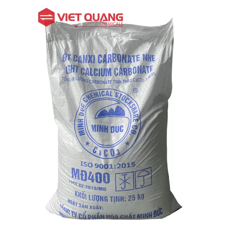 Canxi cacbonate, CaCO3, 25kg/bao, (VN)