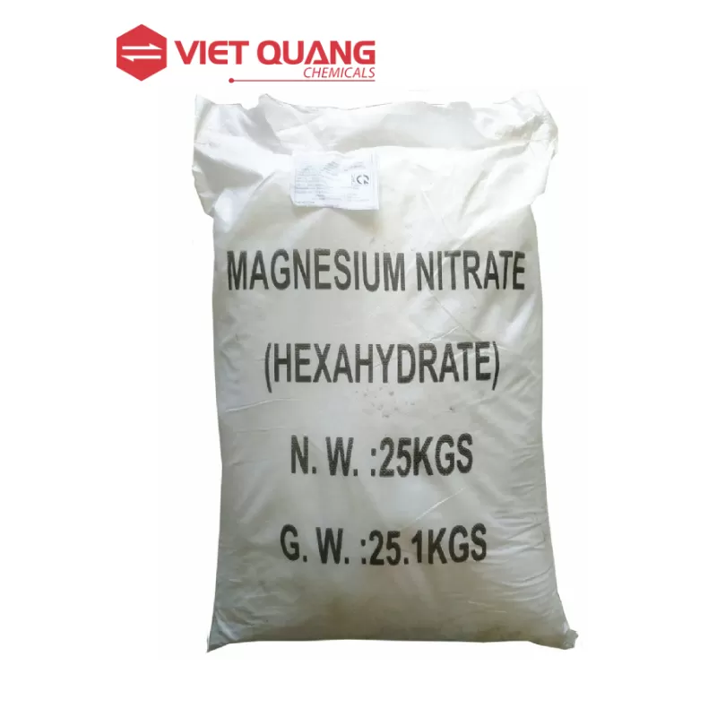 Magnesium nitrat, Mg(NO3)2, 25kg/bao, Trung Quốc