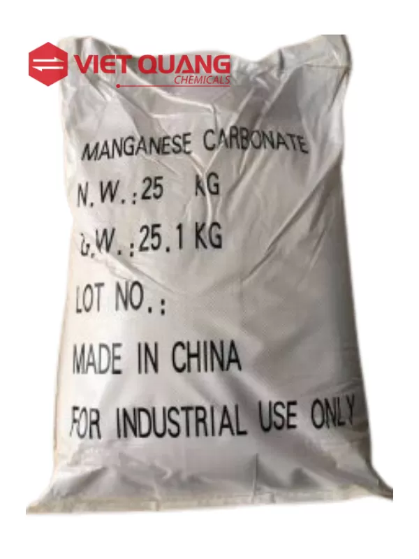 Mangan cacbonat, Mnco3 , 25kg/bao ( Trung Quốc)
