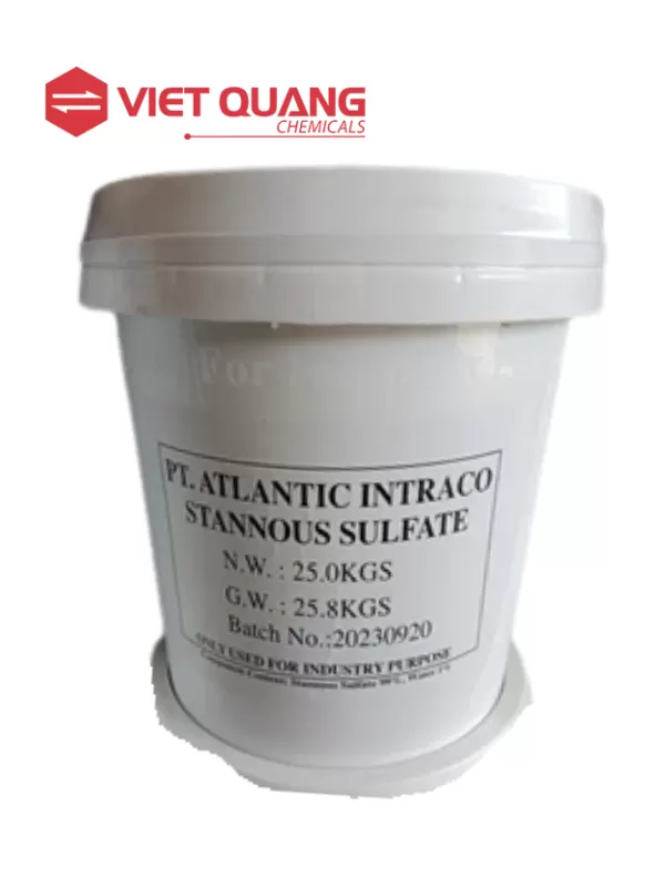 Stannous Sulfate, SnSO4, 20kg/thùng, (Nhật)