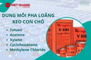 KEO CON CHÓ LÀ GÌ? CÁC DUNG MÔI PHA LOÃNG KEO CON CHÓ